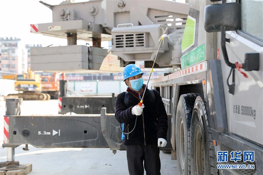 安徽合肥：重点民生工程陆续复工